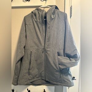 Kirkland Signature Grey Fleece Lined jacket L